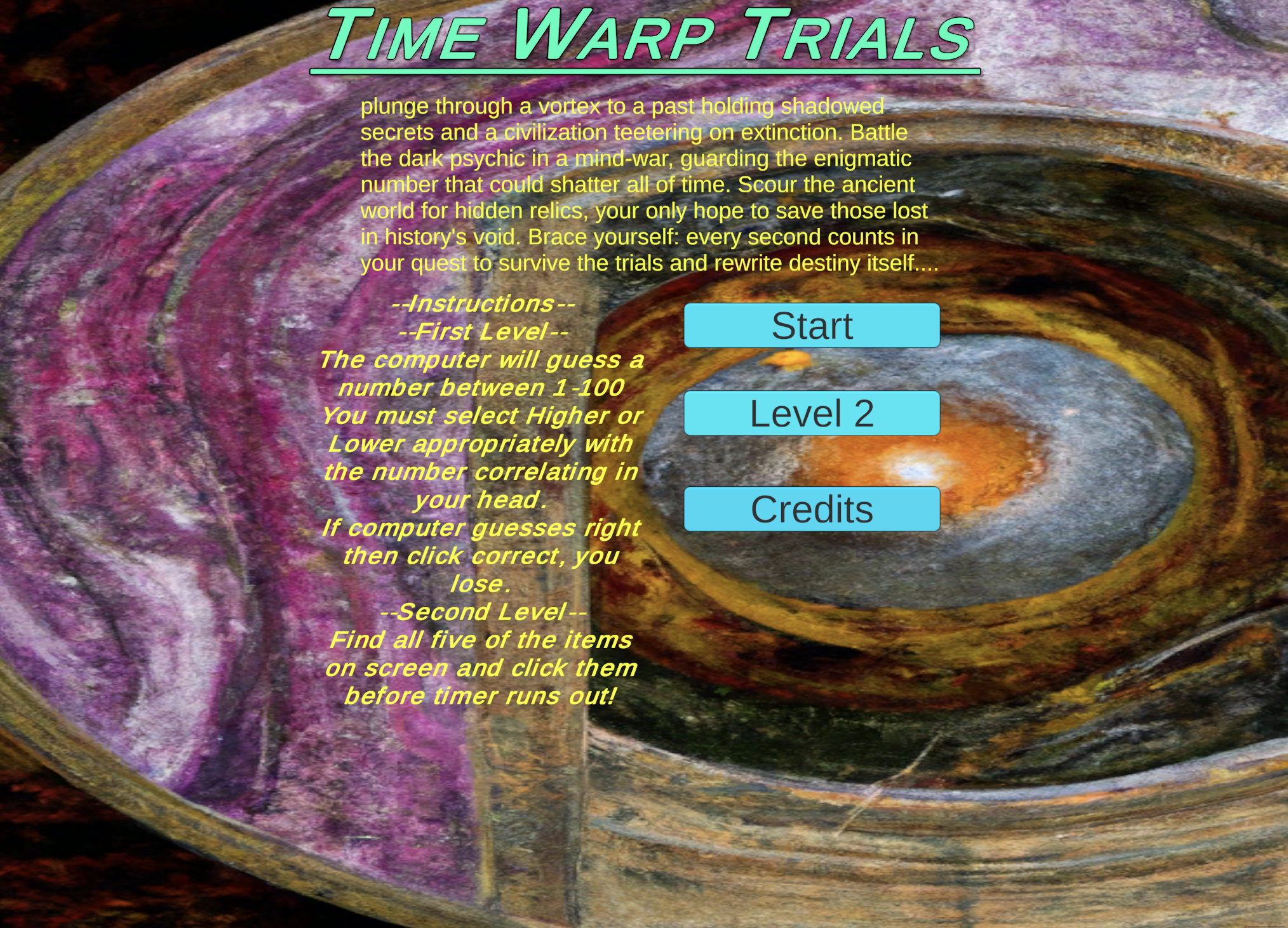 Time Warp Trials